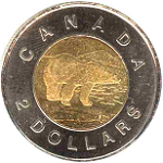 Choose Canadian dollar