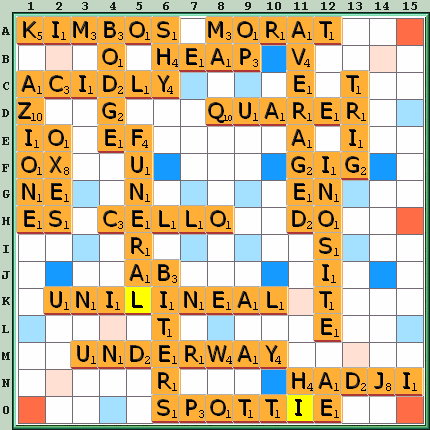 Game board