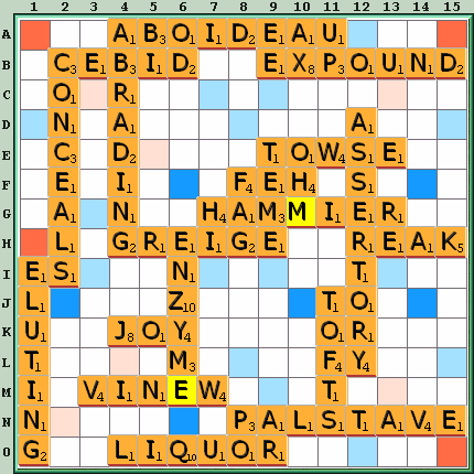 Game board