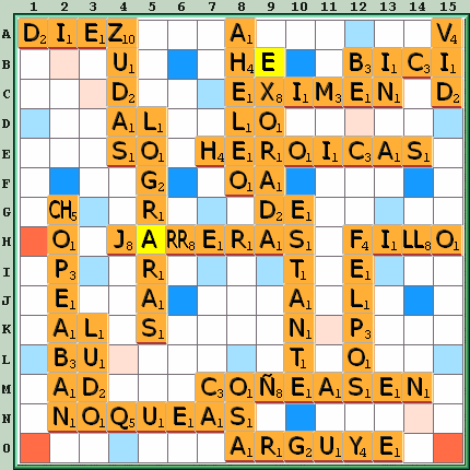 Tabla de Juego