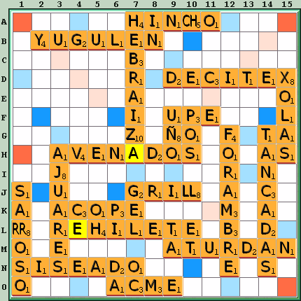 Tabla de Juego