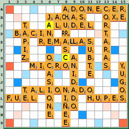 Tabla de Juego
