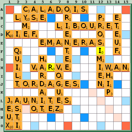 Grille de jeu