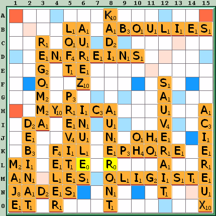 Grille de jeu