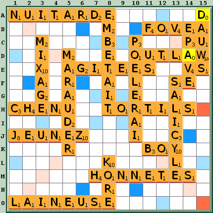 Grille de jeu