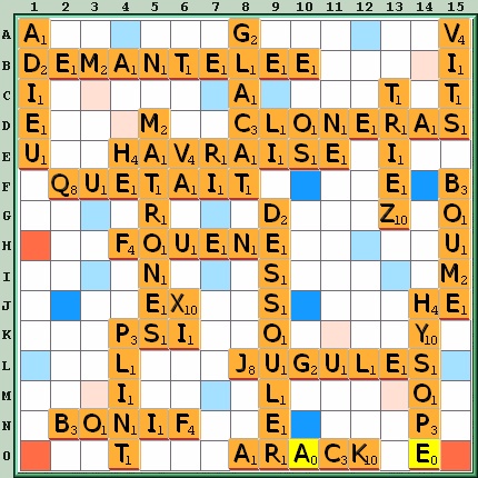 Grille de jeu