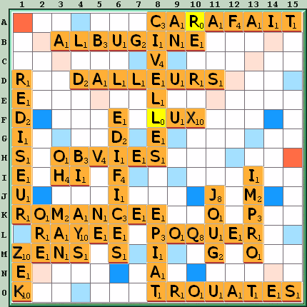 Grille de jeu