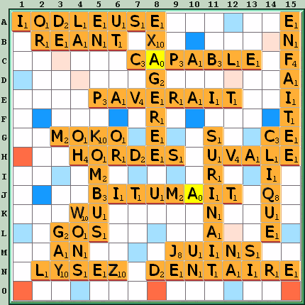 Grille de jeu