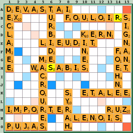 Grille de jeu