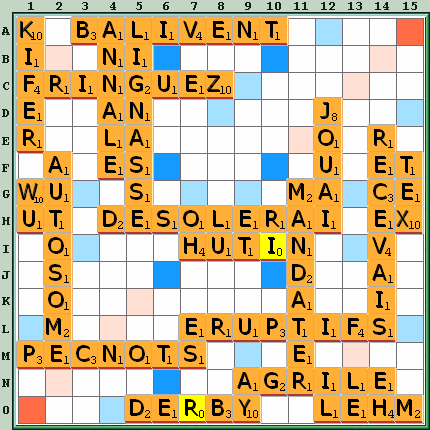 Grille de jeu