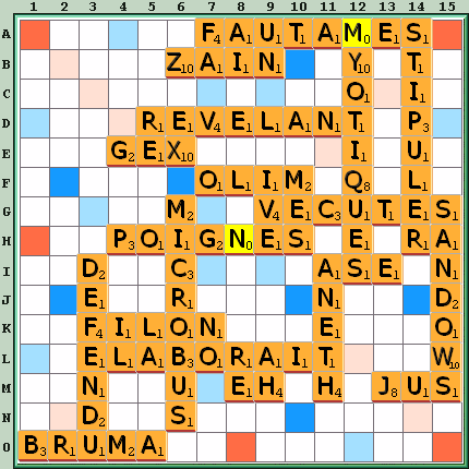 Grille de jeu