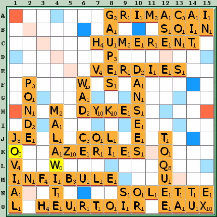 Grille de jeu