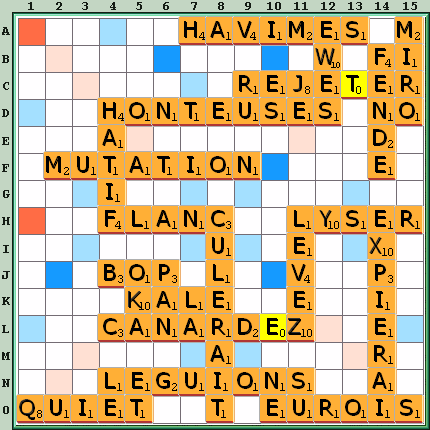 Grille de jeu