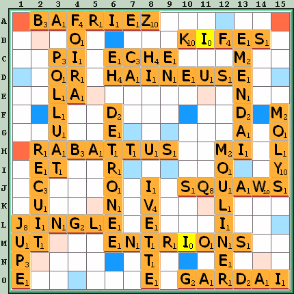 Grille de jeu