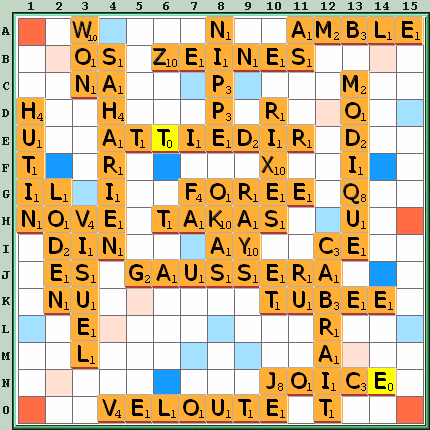 Grille de jeu