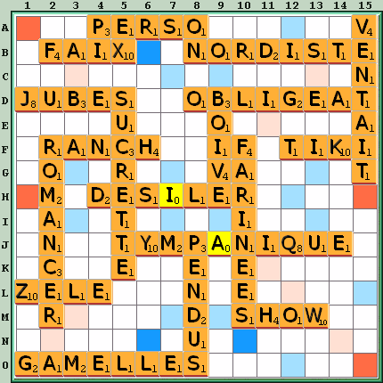 Grille de jeu