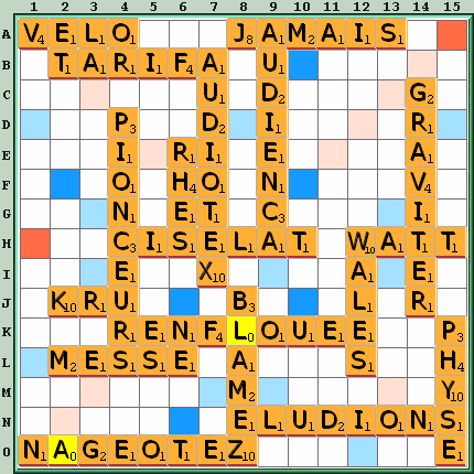 Grille de jeu