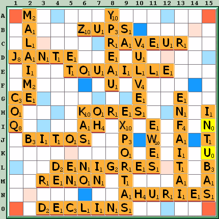 Grille de jeu