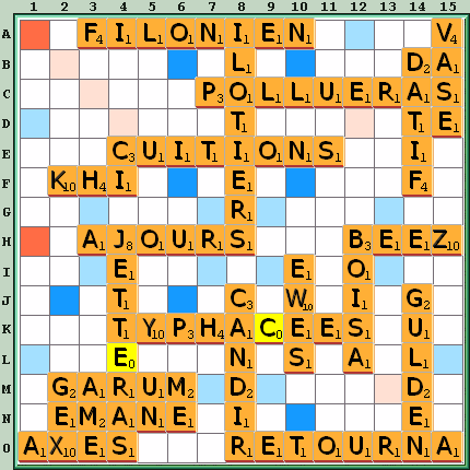 Grille de jeu