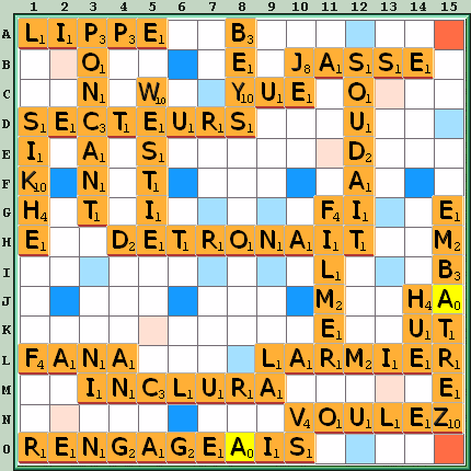 Grille de jeu