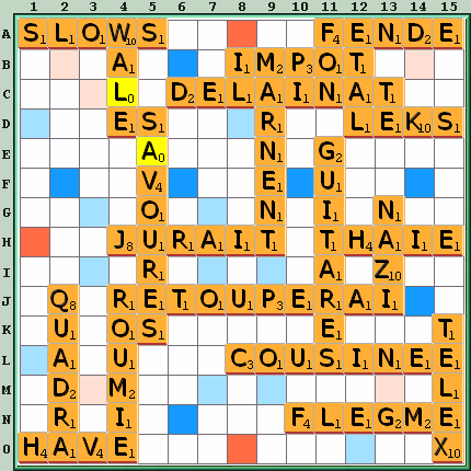Grille de jeu