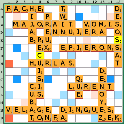 Grille de jeu