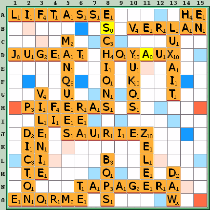 Grille de jeu