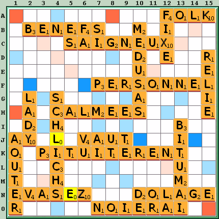 Grille de jeu
