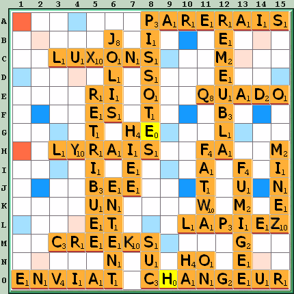 Grille de jeu