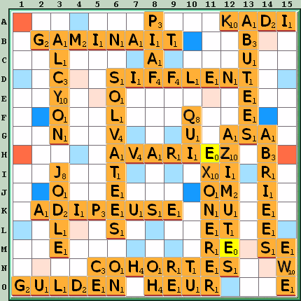 Grille de jeu