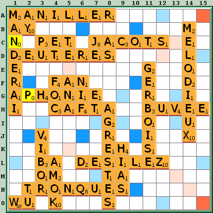 Grille de jeu