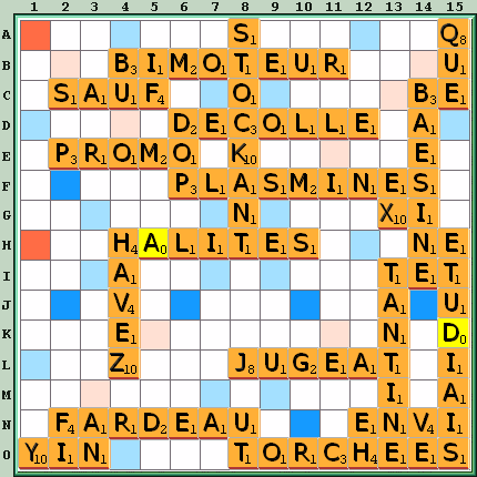 Grille de jeu