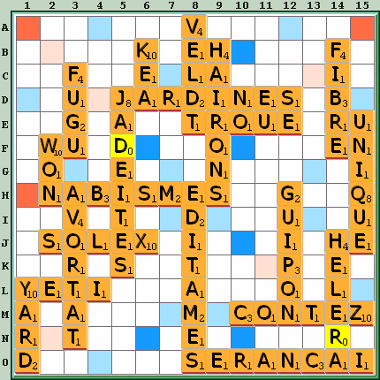 Grille de jeu