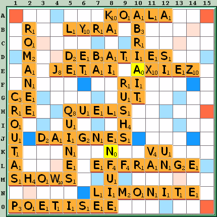 Grille de jeu