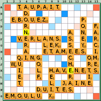 Grille de jeu