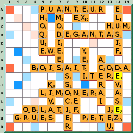 Grille de jeu