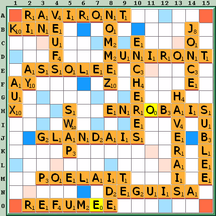Grille de jeu