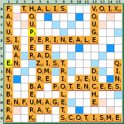 Grille de jeu