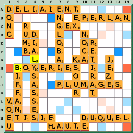 Grille de jeu