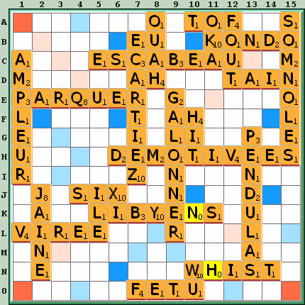 Grille de jeu
