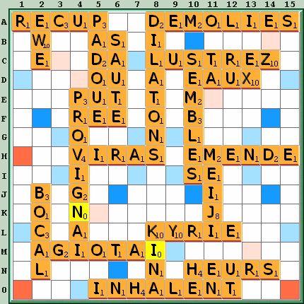 Grille de jeu