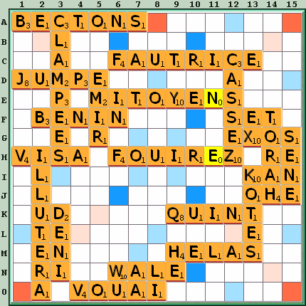 Grille de jeu