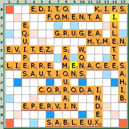 Grille de jeu