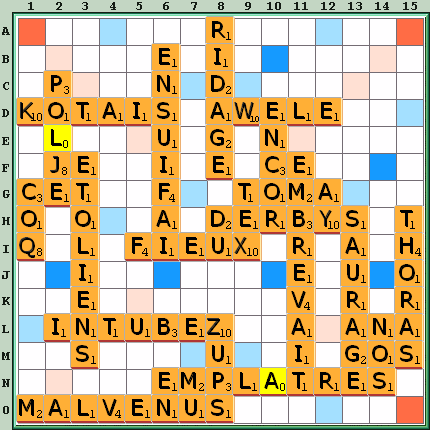 Grille de jeu
