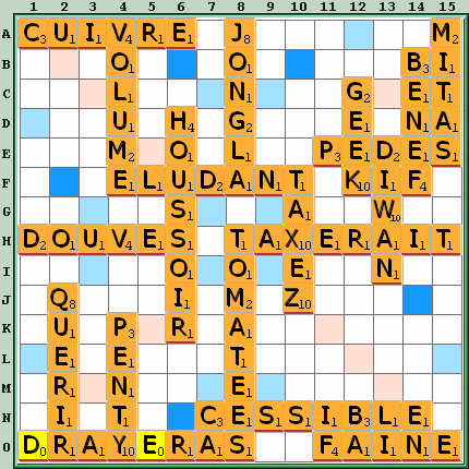 Grille de jeu