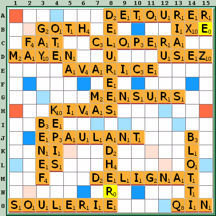 Grille de jeu