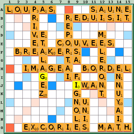Grille de jeu