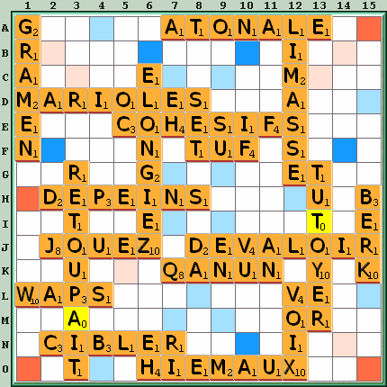 Grille de jeu