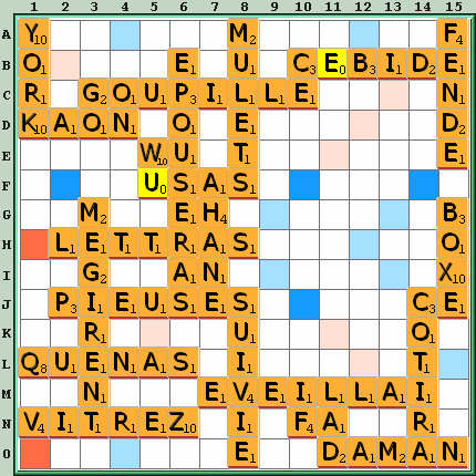 Grille de jeu