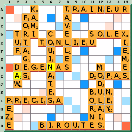 Grille de jeu